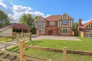 A new housing development