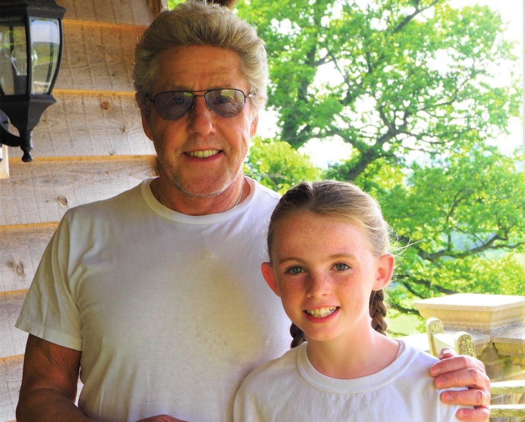 Roger Daltrey and Darcy Pring