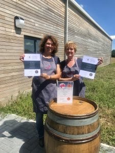 Off the Live Vineyard owners with awards