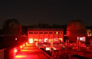 Photo of Observatory Science Centre at night