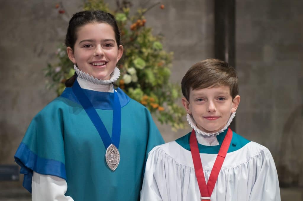 Two choristers