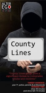 County Lines drug dealing poster