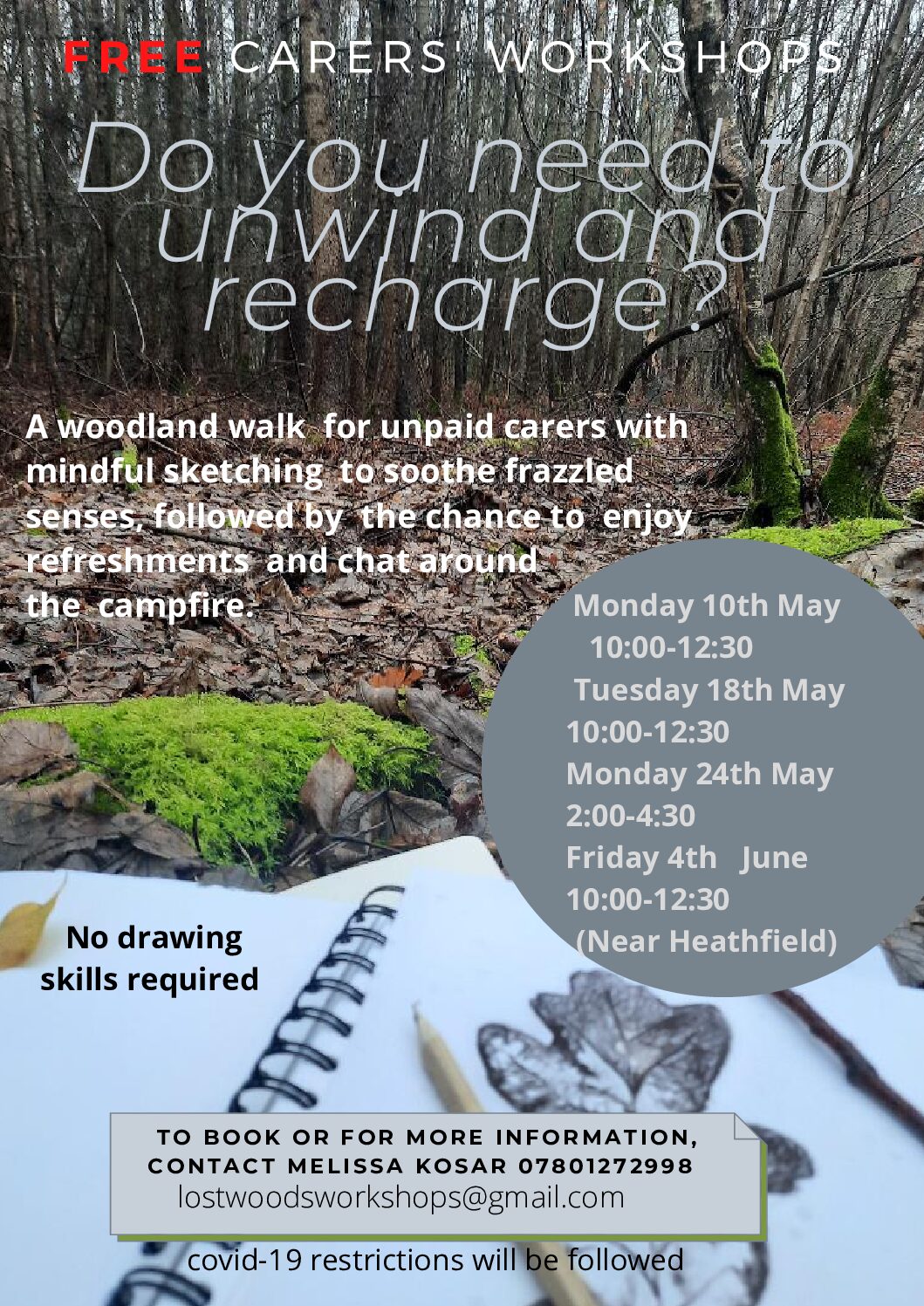 Free workshops for carers