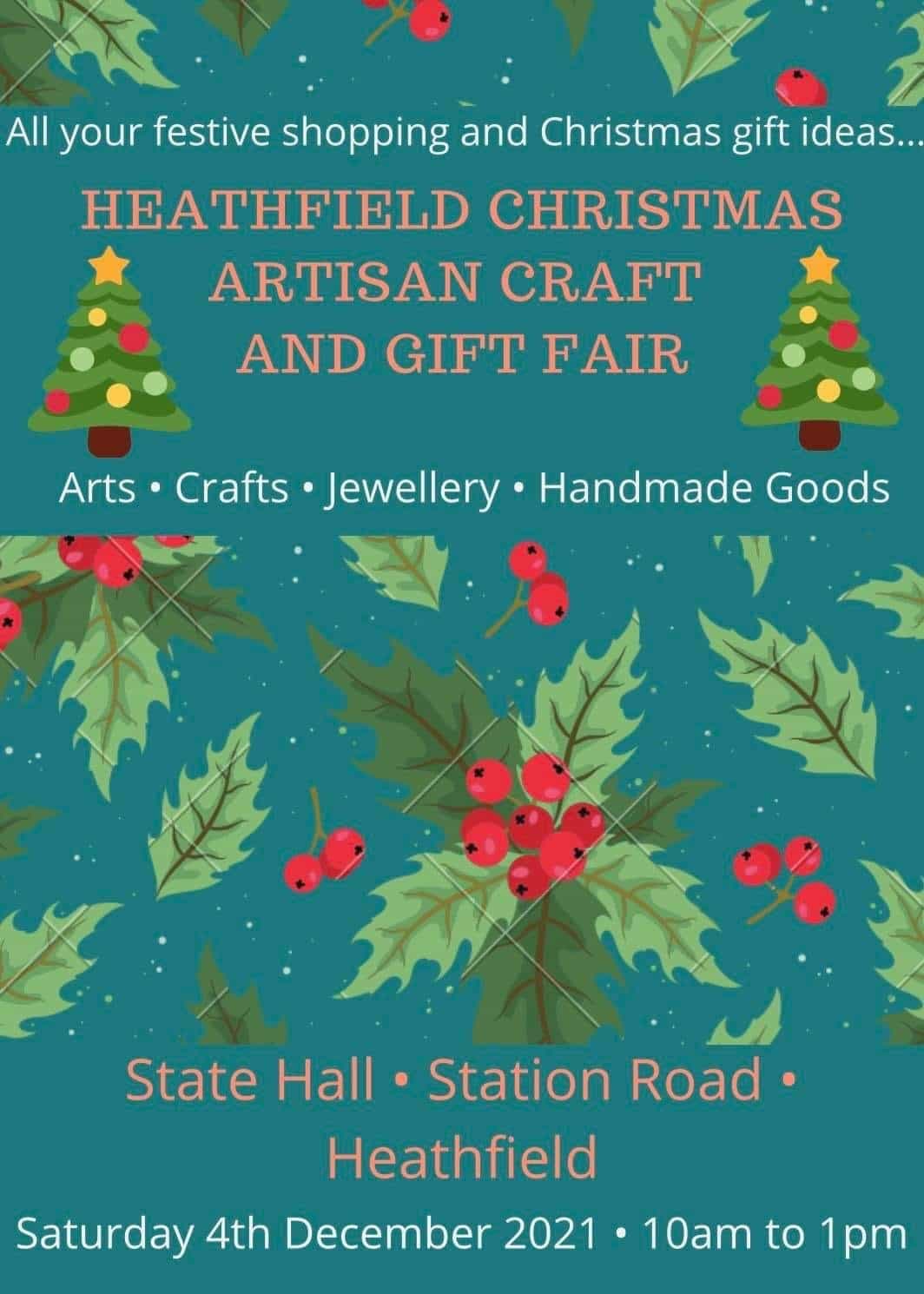 Heathfield Christmas Artisan & Craft Fair The Heathfield News