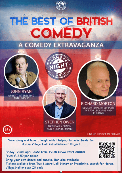 Best of British Comedy Extravaganza