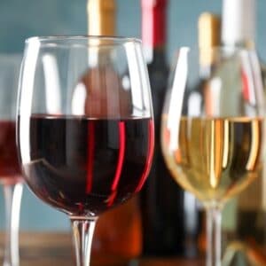 wine glasses