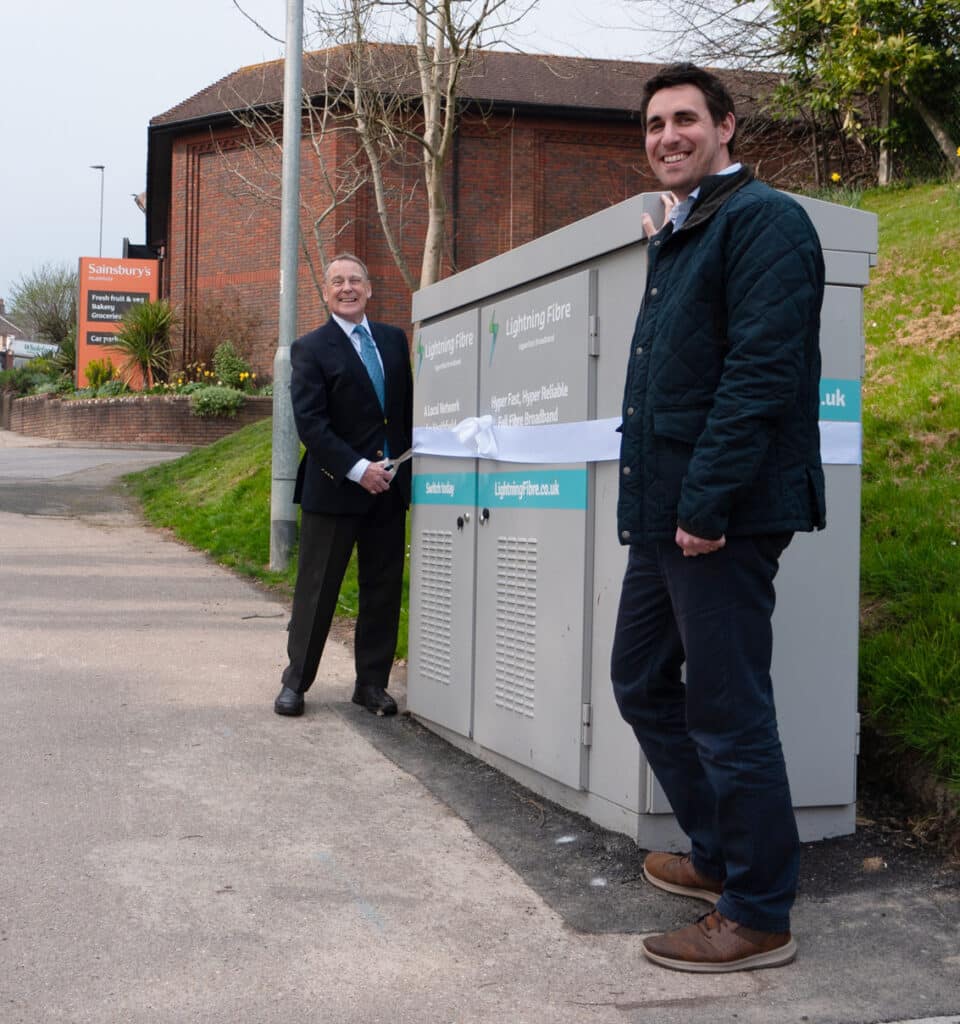 Lightning Fibre comes to Heathfield