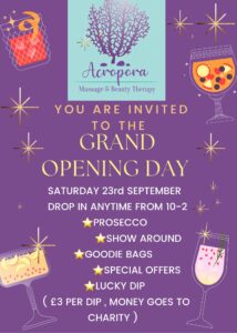 poster for Acropora beauty event