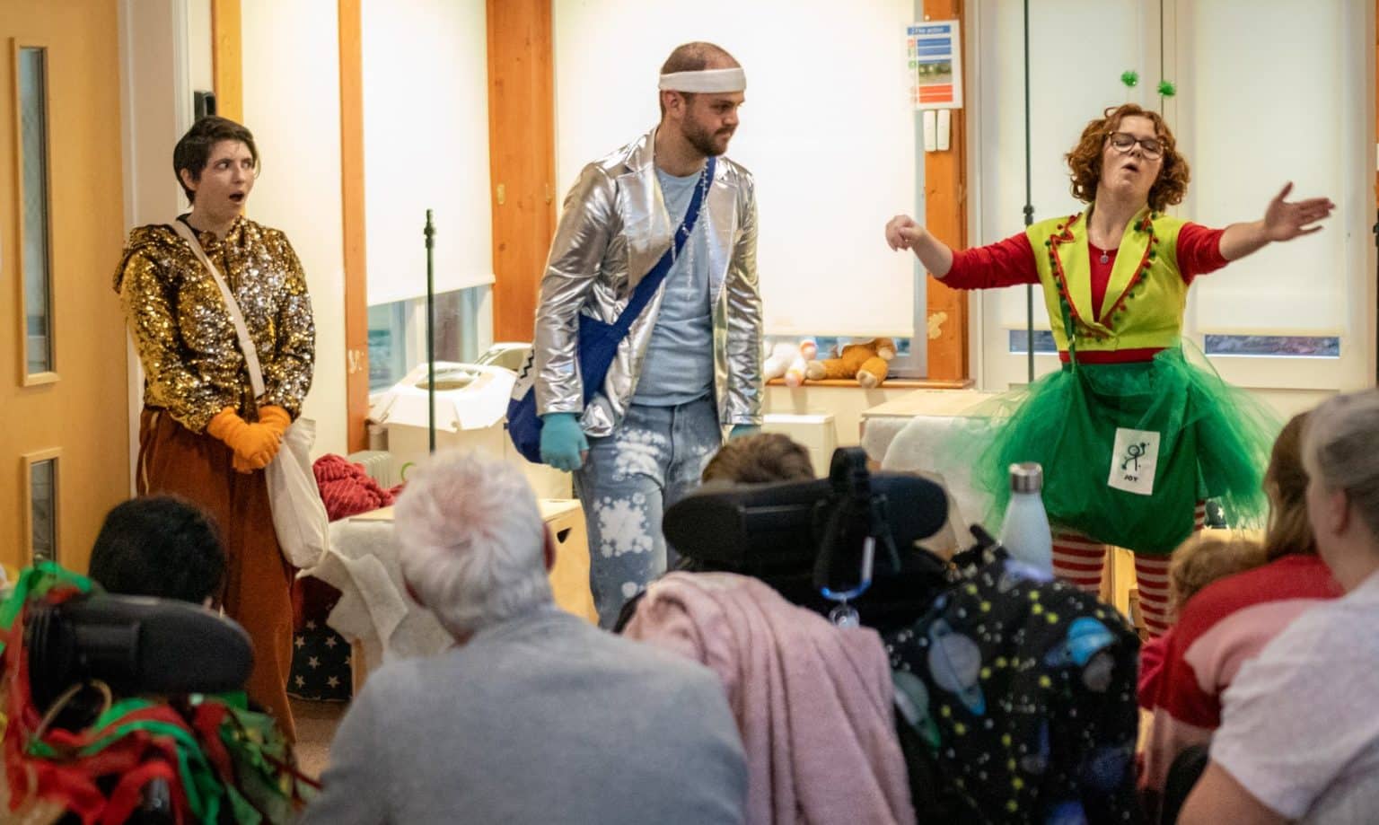 Hospice in the Weald celebrate its first children's christmas party