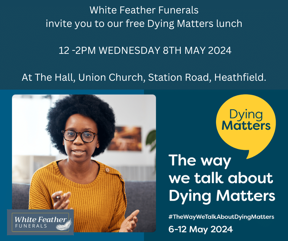 Dying Matters lunch at The Hall, Union Church, Heathfield