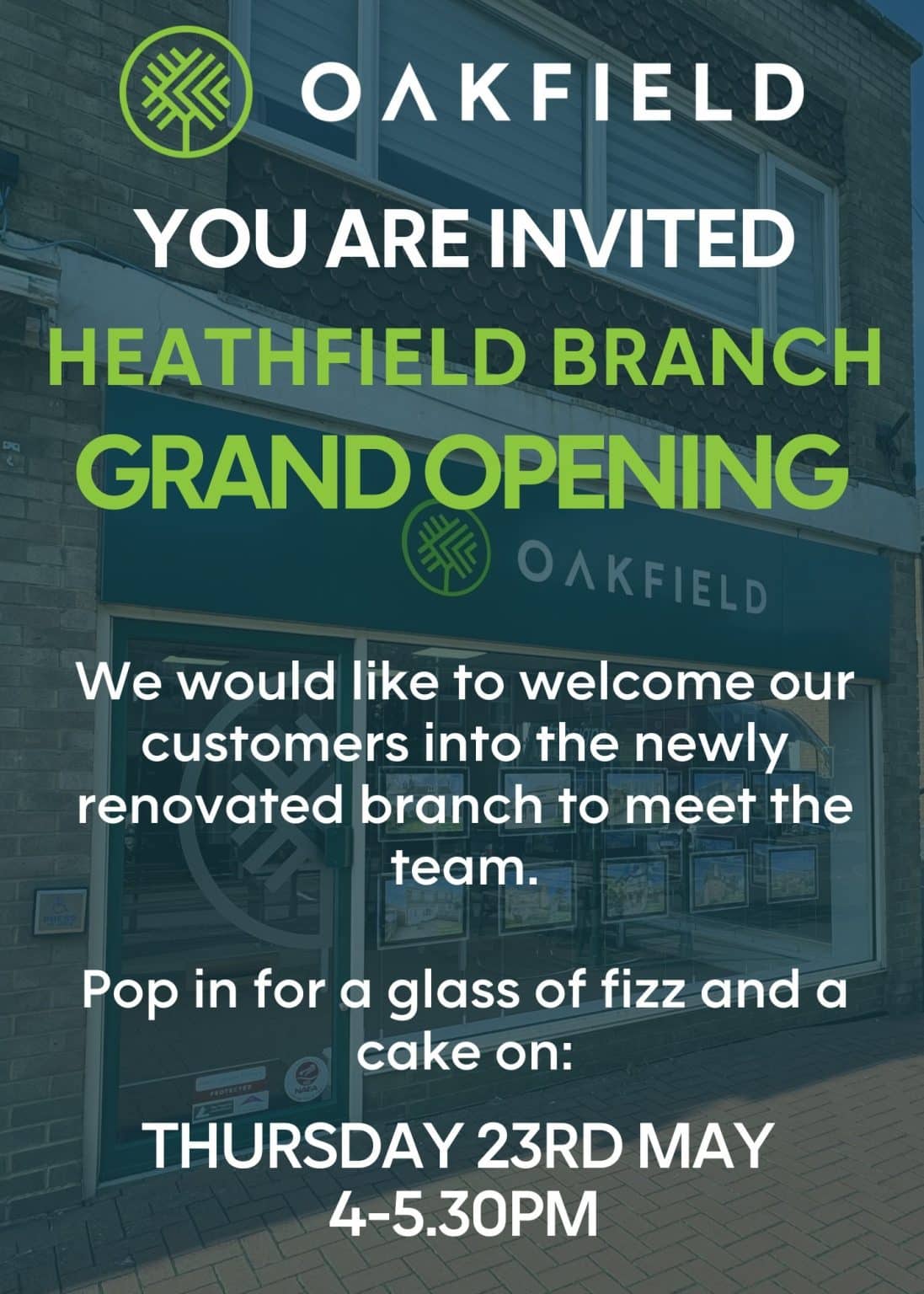 Oakfield Estate Agents announce take over of Rowland Gorringe The