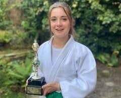 Daisy army cadet with award